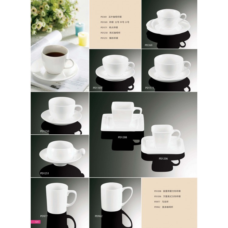 Catalogue63-CUP /CUP WITH SAUCER/MILK POT