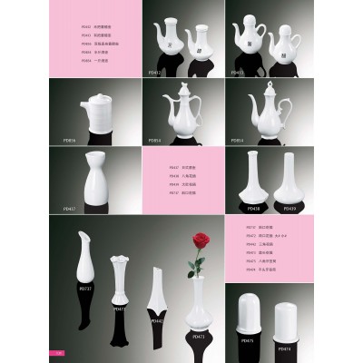 Catalogue68-CASTOR/FLOWER POT/ BOTTLE/TOOTHPICK-HOLDER/TISSUE HOLDER
