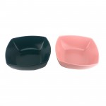 PD1056Y-SQUARE BOWL（Matte colored glaze）