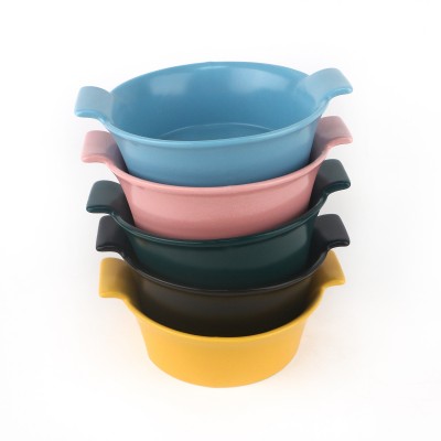 PD1809Y-Bowl（Matte colored glaze） 