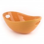 PD2259L-YUAN BAO BOWL（Bright colored glaze）