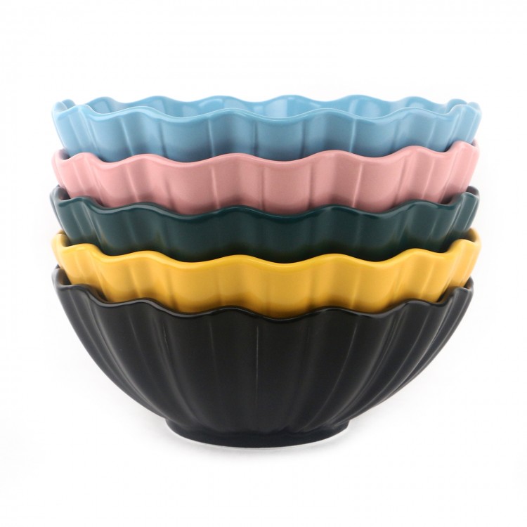 PD2586Y-Bowl（Matte colored glaze） 