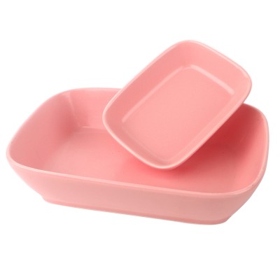 PD2715Y-Rectangular bowl（Matte colored glaze）