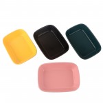 PD2715Y-Rectangular bowl（Matte colored glaze）