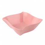 PD328Y-SQUARE BOWL（Matte colored glaze）