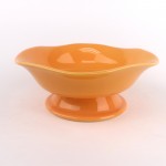 PD536L-Bowl with stand（High-light color glaze)