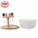 PD2850-Bowl with bamboo