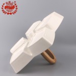 PD3013-Meat plate with bamboo handle