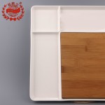 PD3023-Meat plate with bamboo