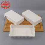 PD3037-PLATE WITH BAMBOO SET/4