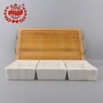 PD3037-PLATE WITH BAMBOO SET/4