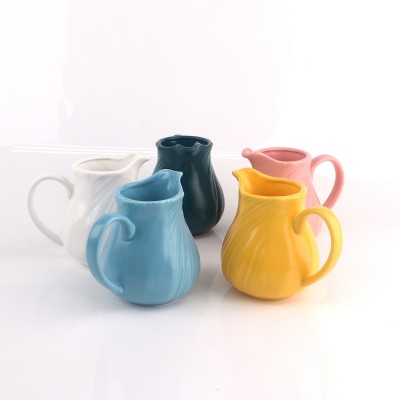 PD2855Y-Milk pot（Matte colored glaze） 