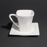 PD3901-Square cup with saucers(250mL)