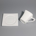 PD3901-Square cup with saucers(250mL)