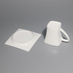 PD3901-Square cup with saucers(250mL)
