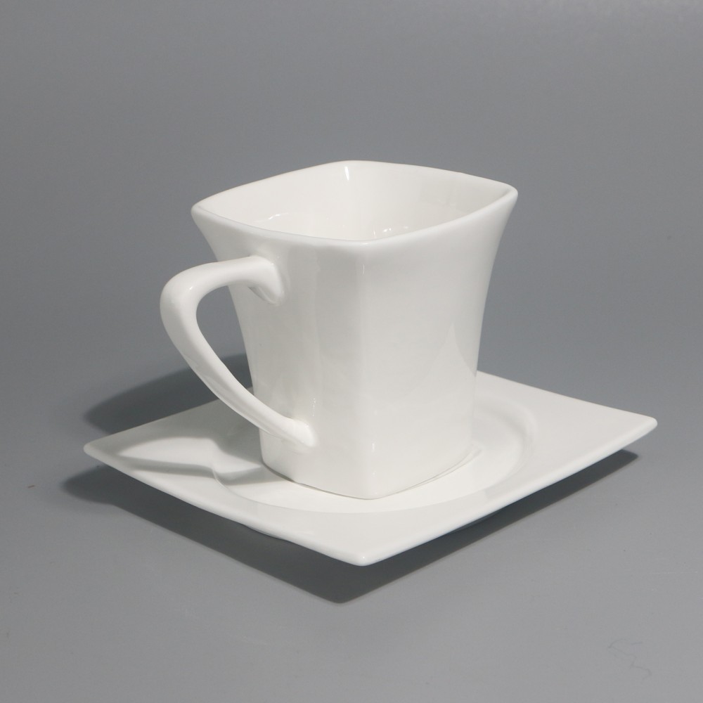 PD3901-Square cup with saucers(250mL)