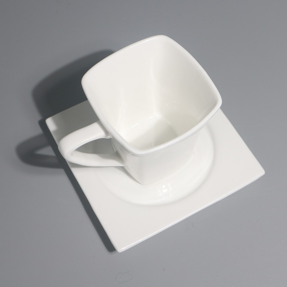 PD3901-Square cup with saucers(250mL)