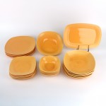 PD3338L-26PCS DINNER SET（Bright colored glaze）
