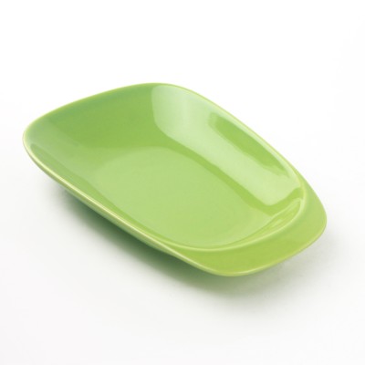 PD1823L-SOUP PLATE（Bright colored glaze）