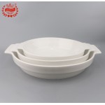 PD3528L - Round Plate with Two Handles