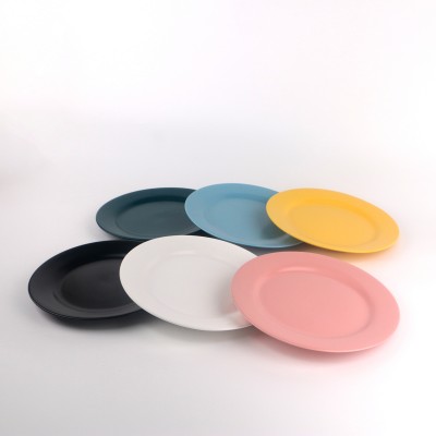 PD004Y-PLATE（Matte colored glaze） 