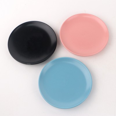 PD005Y-Plate（Matte color glaze)