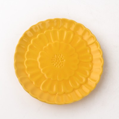 PD021Y-PLATE（Matte colored glaze）