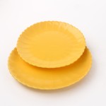 PD023Y-PLATE（Matte colored glaze）