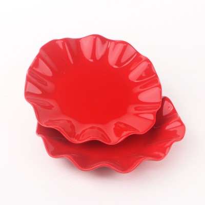 PD039L-PLATE（Bright colored glaze）