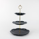 PD1645L-PLATE 3/SETS（Bright colored glaze） 