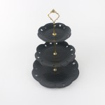 PD1645Y-PLATE 3/SETS（Matte colored glaze） 