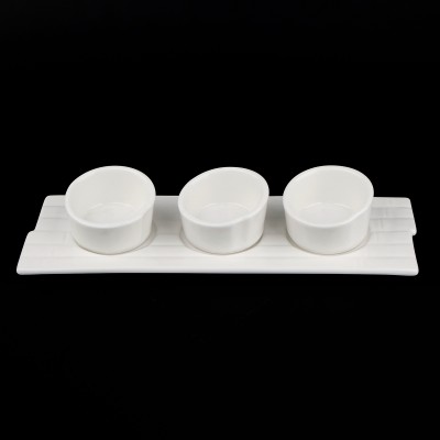 PD1710-BOWL WITH PLATE (SET/4)
