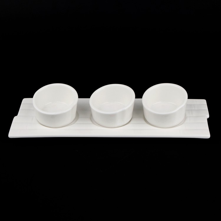 PD1710-BOWL WITH PLATE (SET/4)