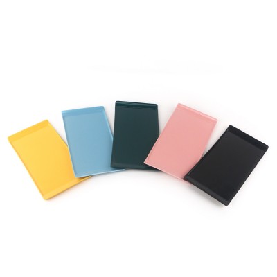 PD1713Y-Oblong plate（Matte colored glaze） 