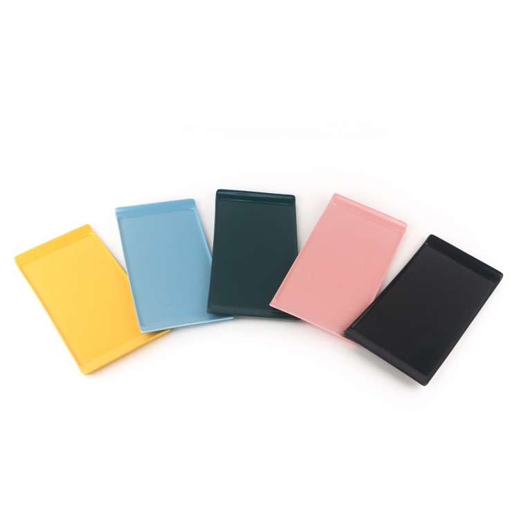 PD1713Y-Oblong plate（Matte colored glaze） 