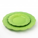 PD1948L-Strawberry plate（Bright colored glaze） 