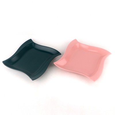 PD2085Y-Square soup plate（Matte colored glaze） 