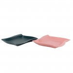 PD2085Y-Square soup plate（Matte colored glaze） 