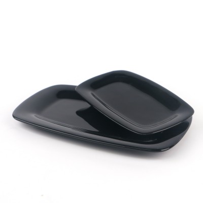 PD2137L-OBLONG PLATE（Bright colored glaze）