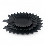 PD2213Y-PINEAPPLE PLATE（Matte colored glaze） 