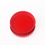 PD2319L-ROUND FRUIT PLATE （Bright colored glaze） 