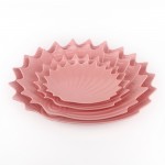 PD2368Y-Shell plate（Matte colored glaze） 