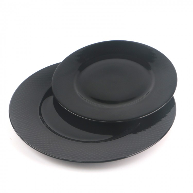 PD2454L-Round plate（Bright colored glaze）