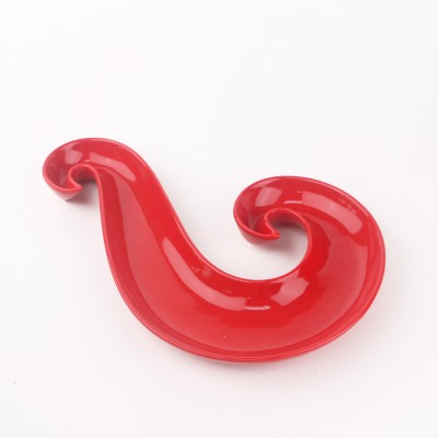 PD2467L-PLATE（Bright colored glaze）