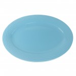 PD2472Y-Oblong plate（Matte colored glaze）
