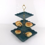PD2537Y-PLATE SET/3（Matte colored glaze） 