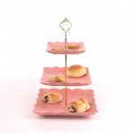 PD2537Y-PLATE SET/3（Matte colored glaze） 