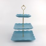 PD2537Y-PLATE SET/3（Matte colored glaze） 
