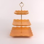 PD2537L-PLATE SET/3（Bright colored glaze） 