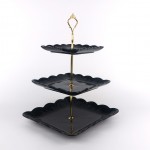 PD2537L-PLATE SET/3（Bright colored glaze） 